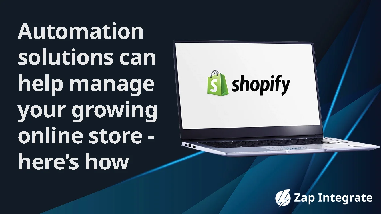 E-commerce automation illustration