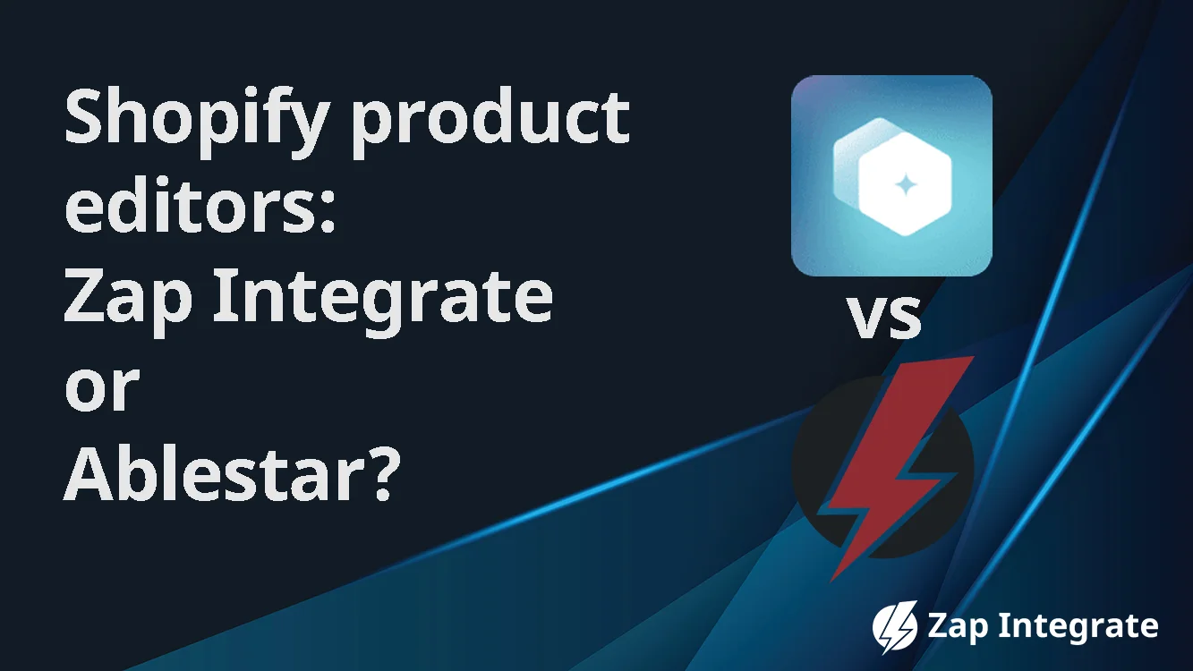 Ablestar vs Zap Integrate comparison