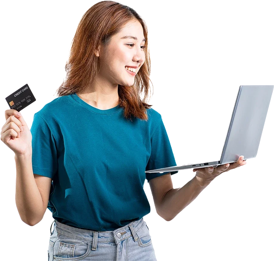 Person using laptop